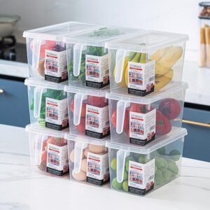 プラスチック引き出し式野菜冷蔵庫収納ボックス、大型食品グレード透明鮮度保持冷凍庫ボックス、キッチン卵卸売