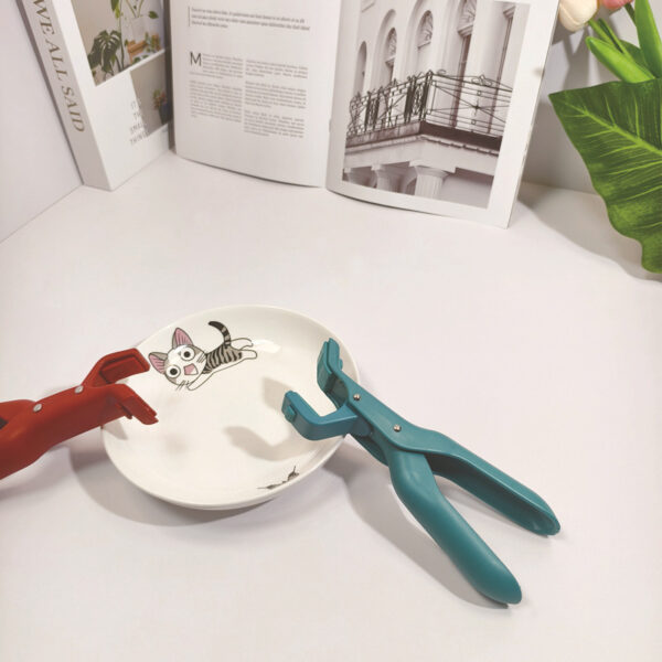 ボウルや皿を拾うためのキッチンのやけど防止クリップ、電子レンジ、野菜用のシリコンクリップ、蒸し器、ご飯保温ツール