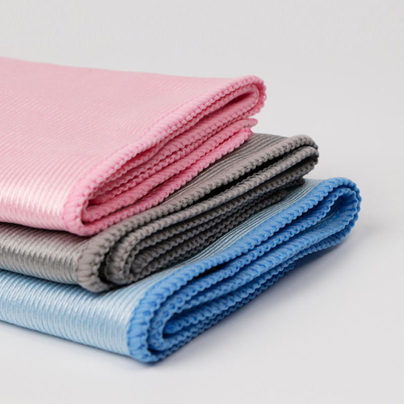 HOMEOUN 窓拭き用布 鏡磨き用 吸水性 脱水用 研磨パッド マイクロファイバー ガラスクロス - 画像 (3)