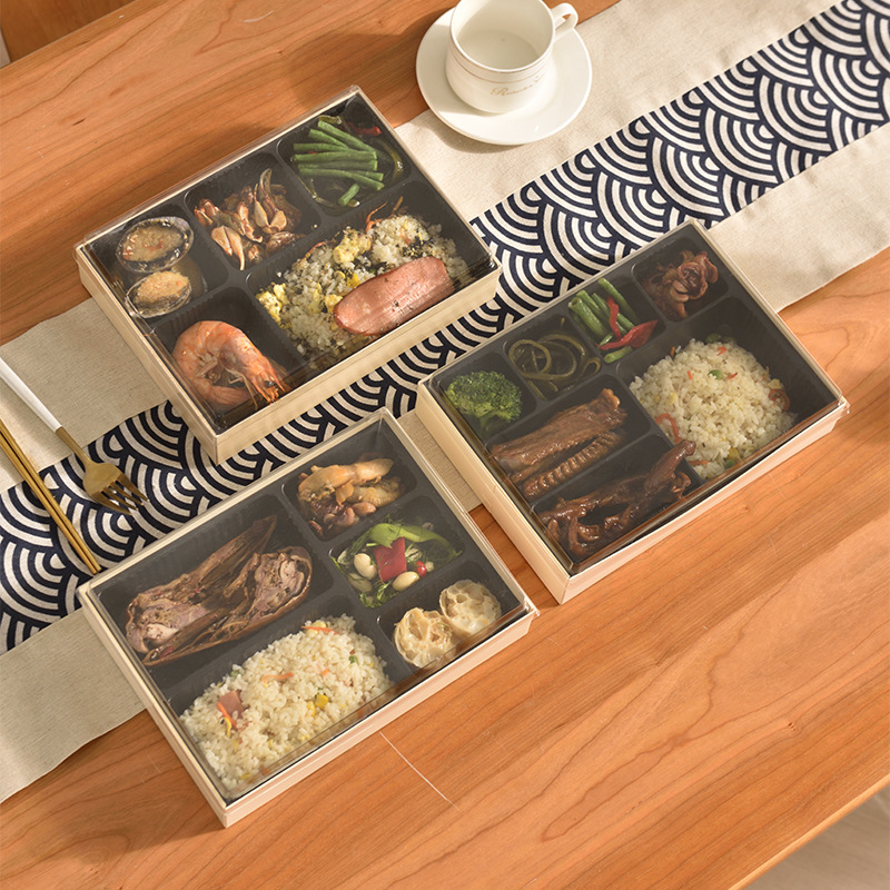 HOMEOUN ビジネス木製ランチボックス