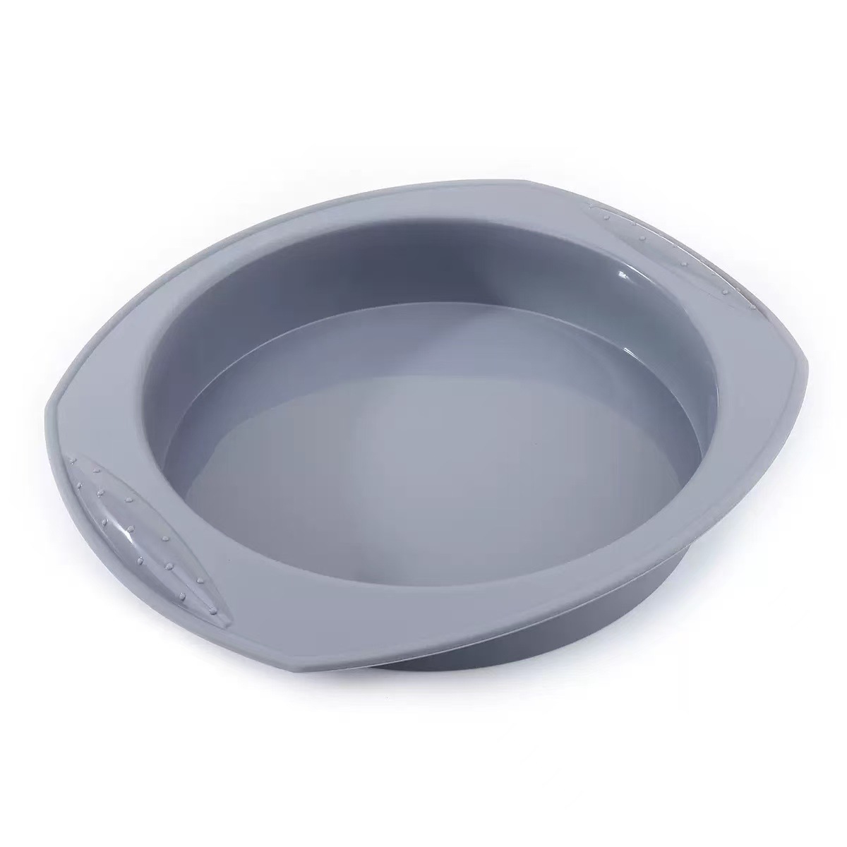 HOMEOUN シリコン製ベーキングトレイ ベーキングトレイ 家庭用 DIY ベーキング ラウンド 型から簡単に取り外せる お手入れ簡単 ベーキングトレイ ピザベーキングトレイ