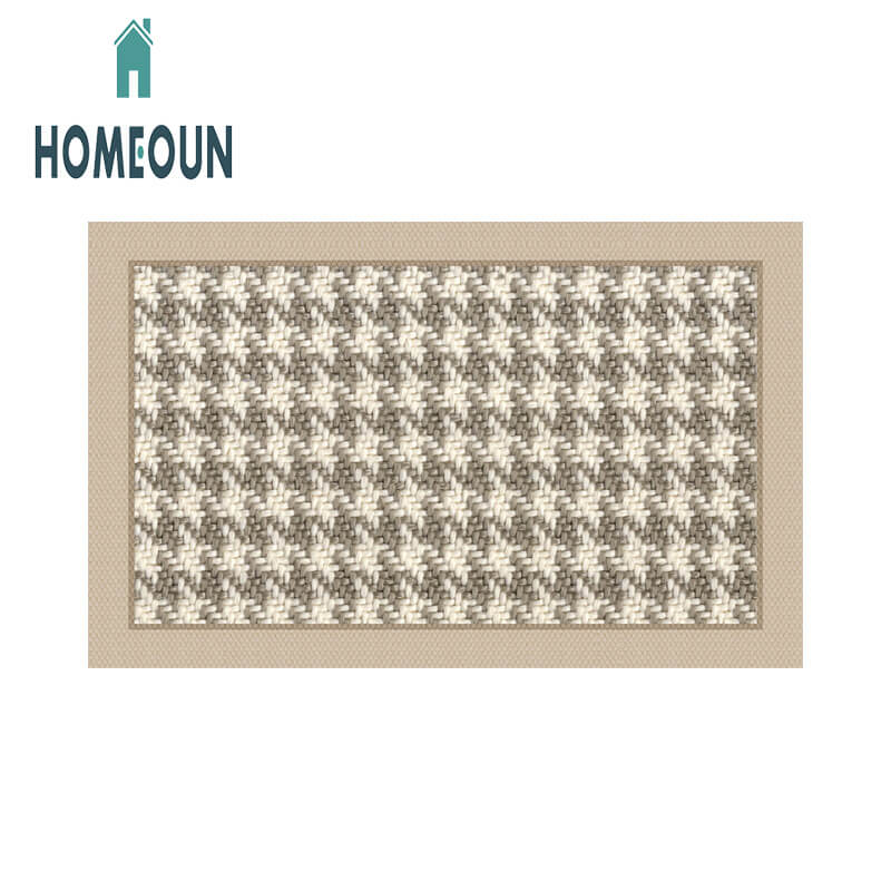 HOMEOUN キッチンフロアマット 滑り止め・耐油性 拭き取り・洗濯可能 カーペット 防水マット