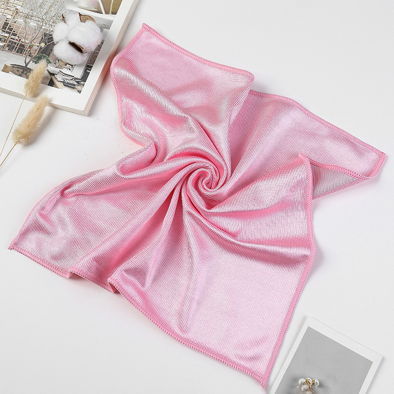 HOMEOUN 窓拭き用布 鏡磨き用 吸水性 脱水用 研磨パッド マイクロファイバー ガラスクロス - 画像 (6)