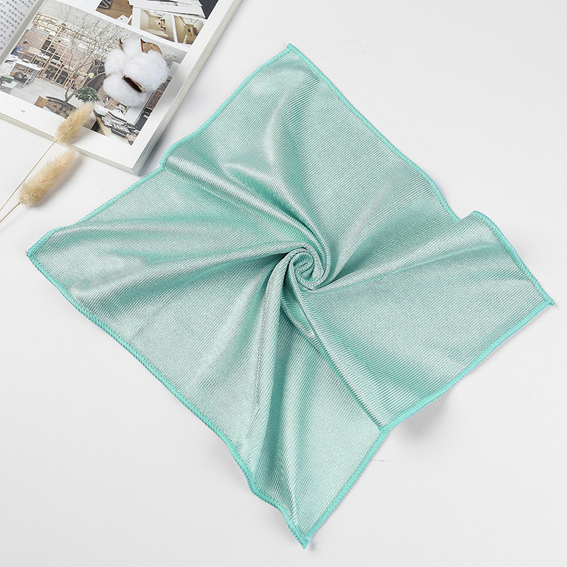 HOMEOUN 窓拭き用布 鏡磨き用 吸水性 脱水用 研磨パッド マイクロファイバー ガラスクロス - 画像 (7)